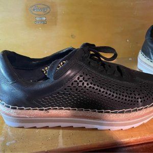 Marc Fisher Black Walden Espadrille Sneaker